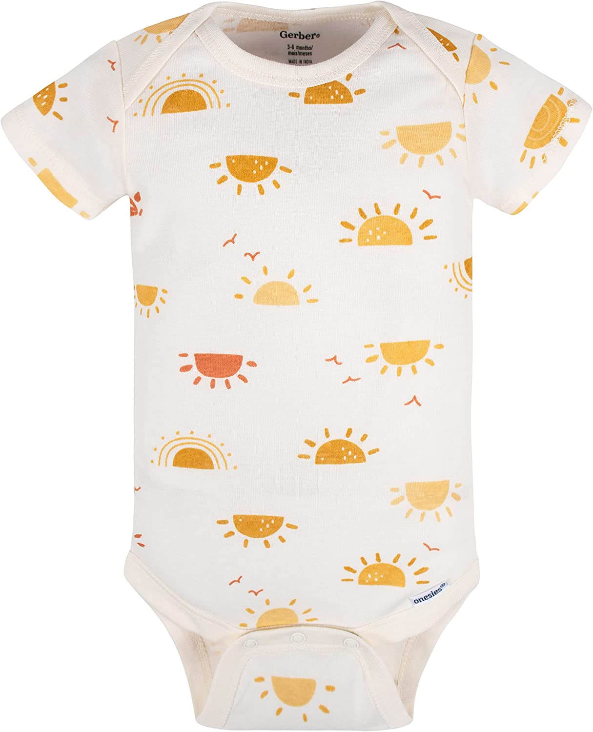 Gerber Unisex Baby 5-Pack Short Sleeve Variety Onesies Bodysuits Southwest 0-3 Months - Image 3